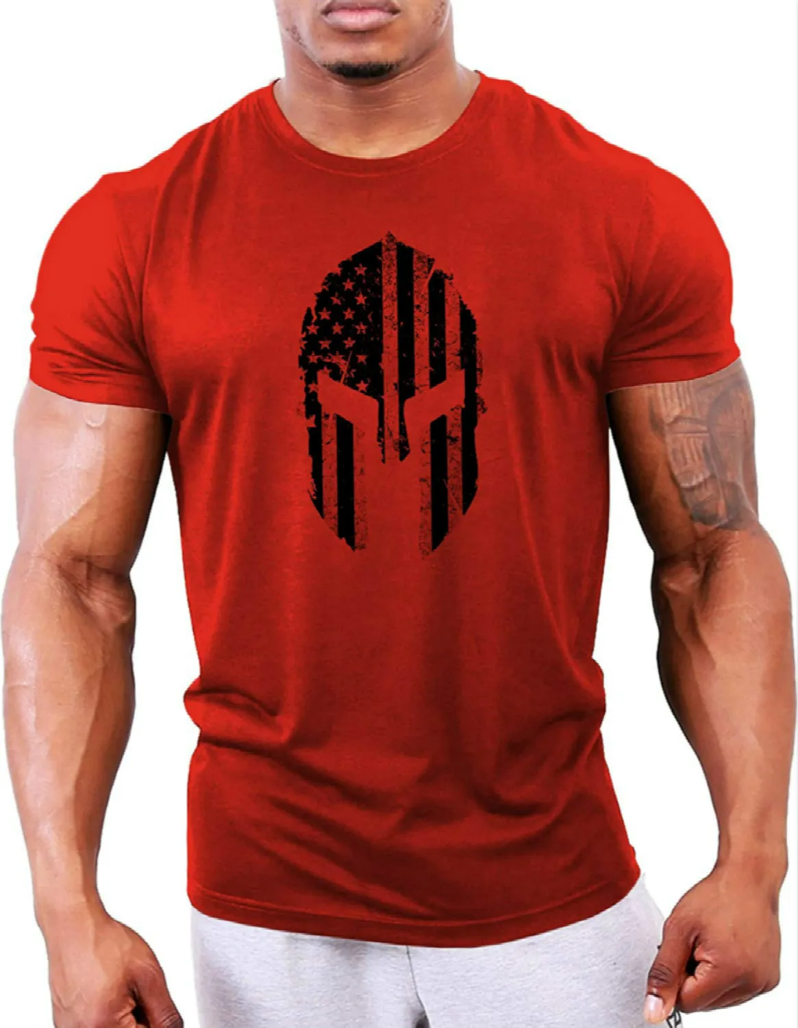 Men's Fitness T-shirt Gym Workout T-shirt 2020 New