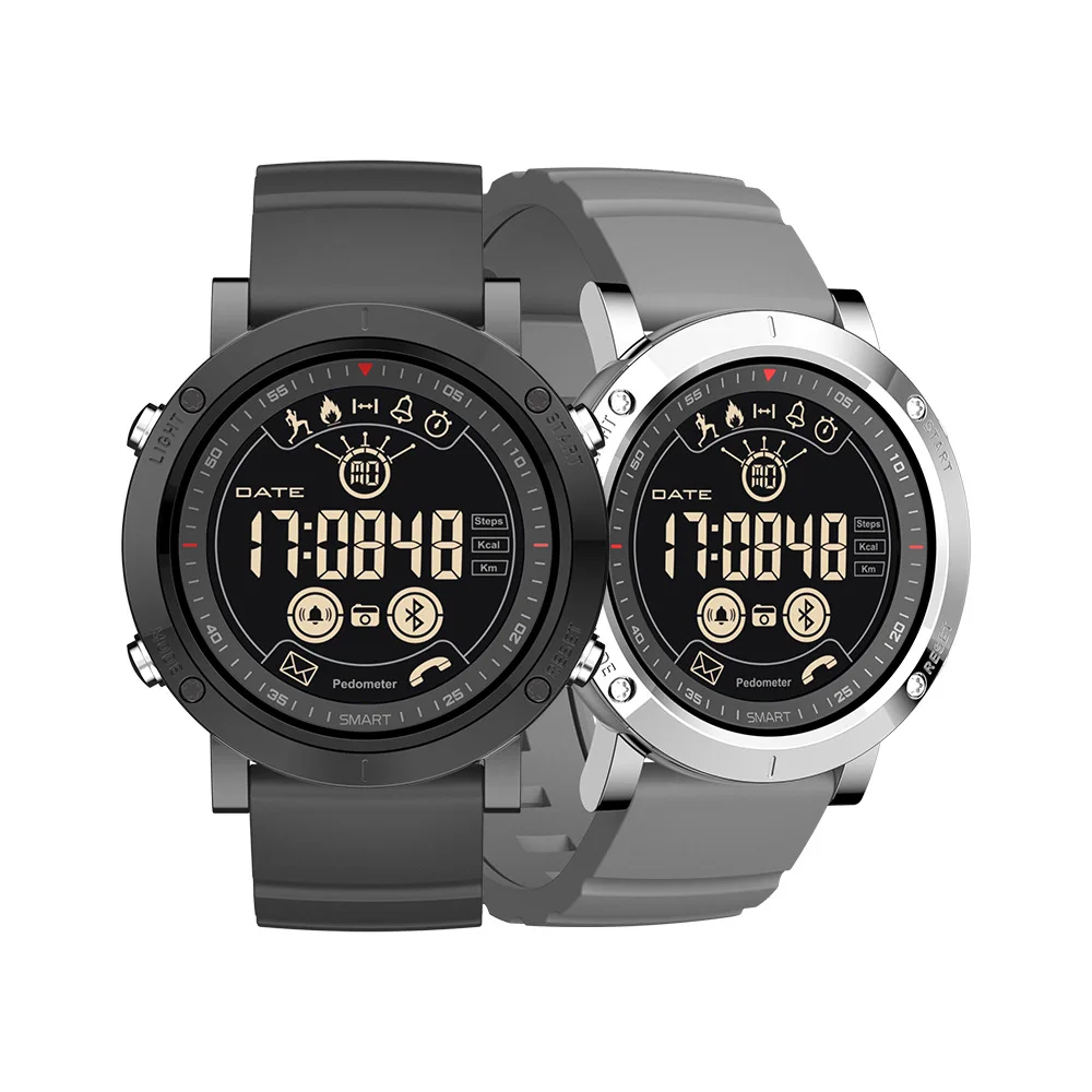 STrollAR Для мужчин часы спортивные обратного отсчета с двойным циферблатом