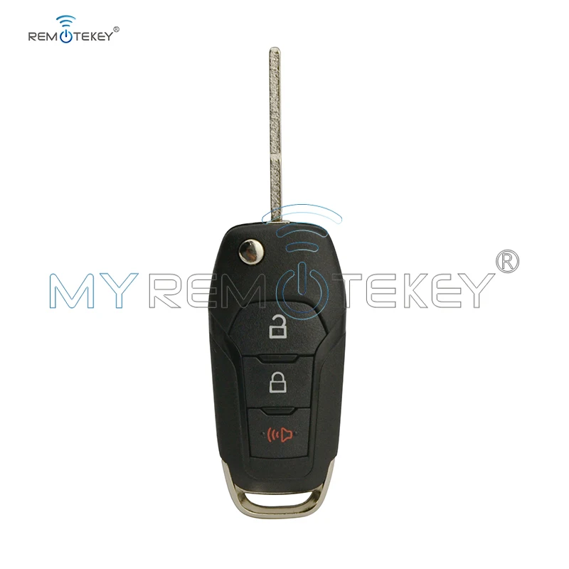 Чехол для смарт-ключа Ford Fusion N5F-A08TAA чехол флип-ключа с 3 кнопками 164-R8130 Сменный