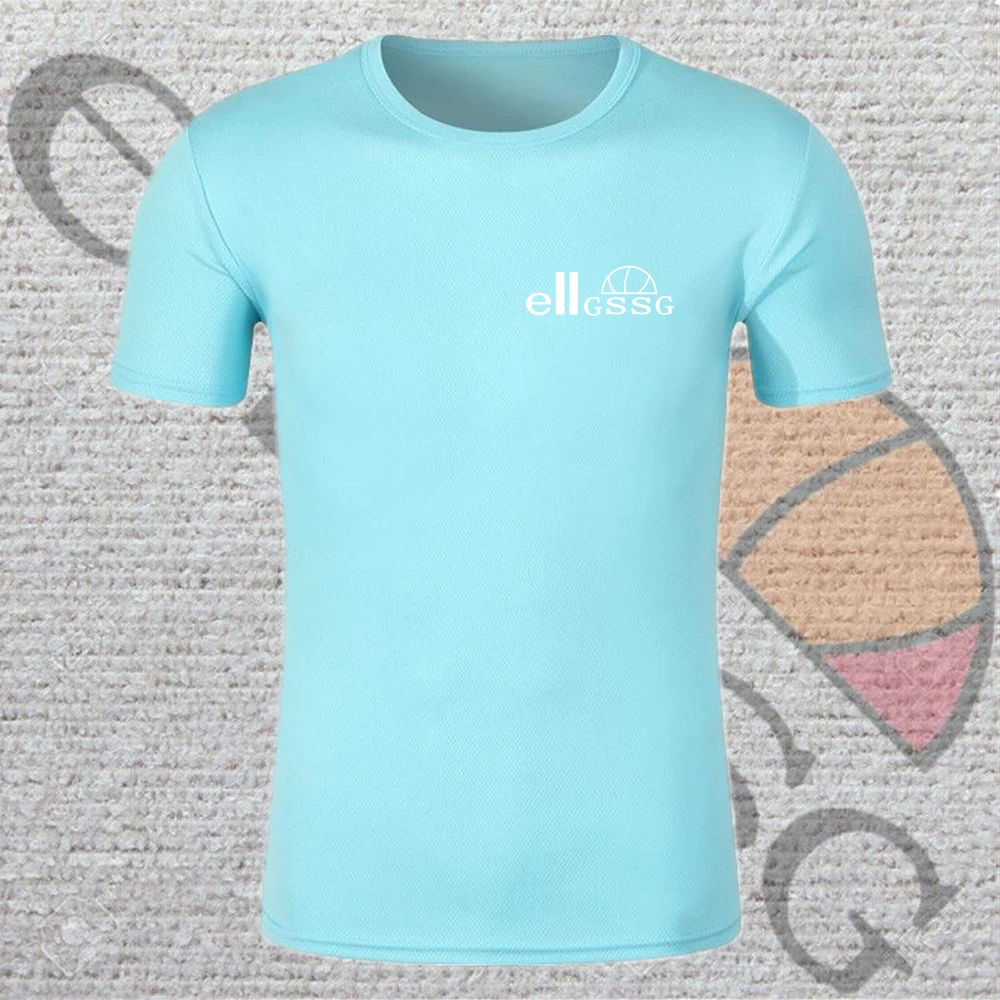 

Summer men's casual wear short-sleeved T-shirt high-quality brand men's breathable jogging sportswear track suit sports men's