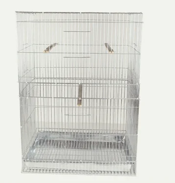 style2 64x40x80cm Большая усиленная клетка для большой клетки для птиц parakeet xuanfeng octopus клетка оцинкованная металлическая клетка для птиц - Цвет: style2 64x40x80cm