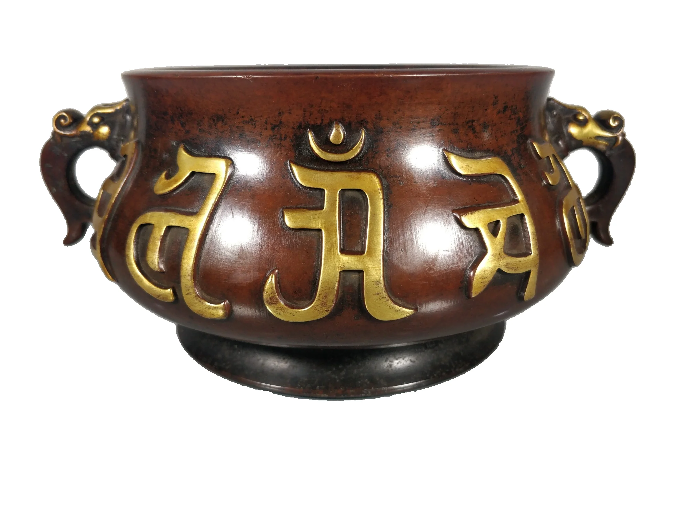 

Laojunlu камея из фиолетовой бронзы, позолоченная печь с шестью символами, Античная бронзовая коллекция шедевров, сопутствующая Китайская трад...