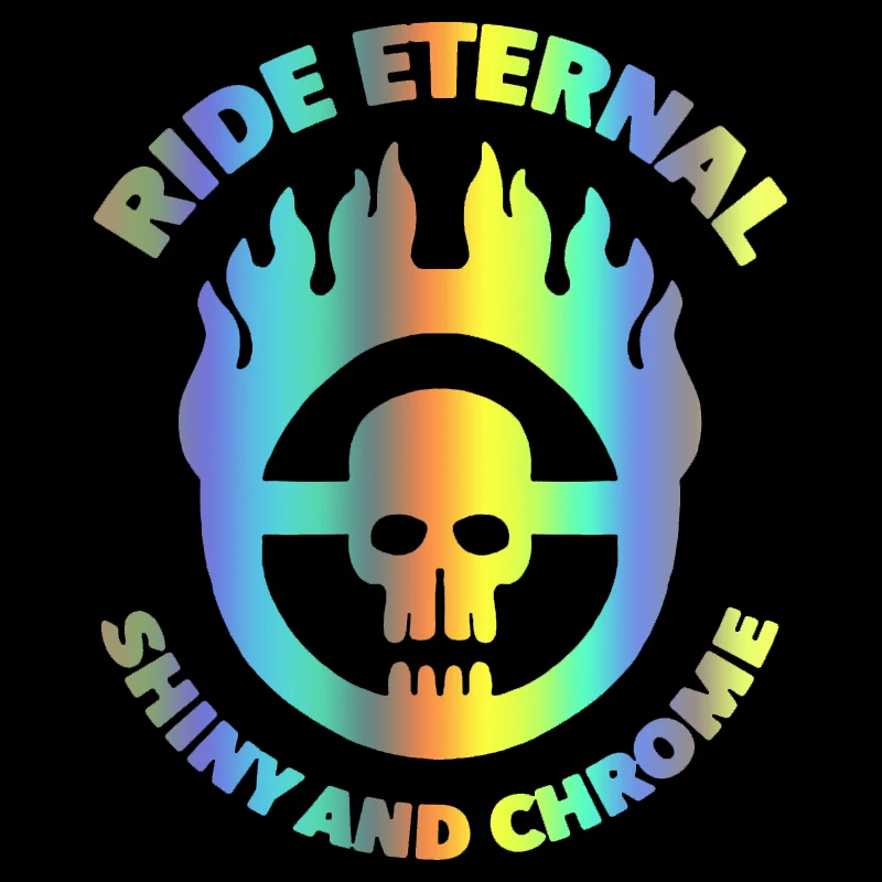 

JuYou Funny Stickers Exterior Accessories Creative Colors Car Stickers Vinyl Decal for Mad Max Fury Road Motorcycle Decorative