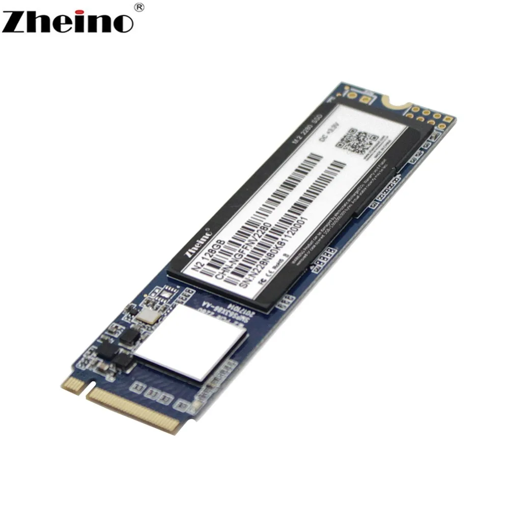 Zheino M.2 PCIe SSD N2 128 ГБ NVMe 2280 мм NGFF для ноутбука Внутренний твердотельный жесткий диск