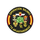 Вышивка BALMIS, испанская армейская наклейка-крючок и петля, аксессуары для военной куртки, нашивка для украшения одежды