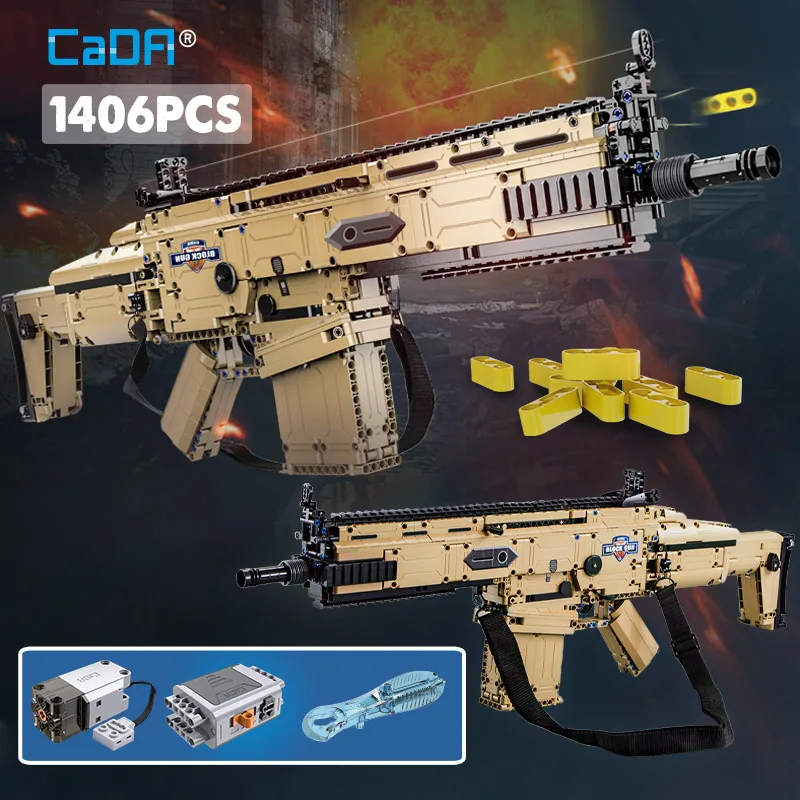 Конструктор Cada 1:1 SWAT модель штурмовой винтовки времен Второй мировой войны