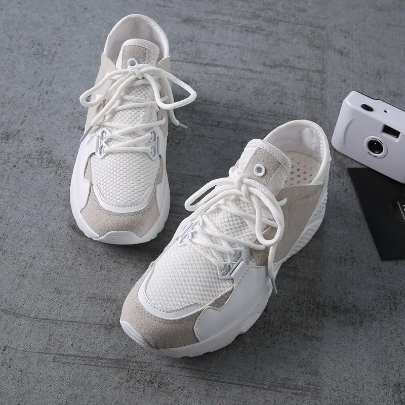 Женские кроссовки CEVABULE на платформе со шнуровкой весну и осень Размеры 35 42