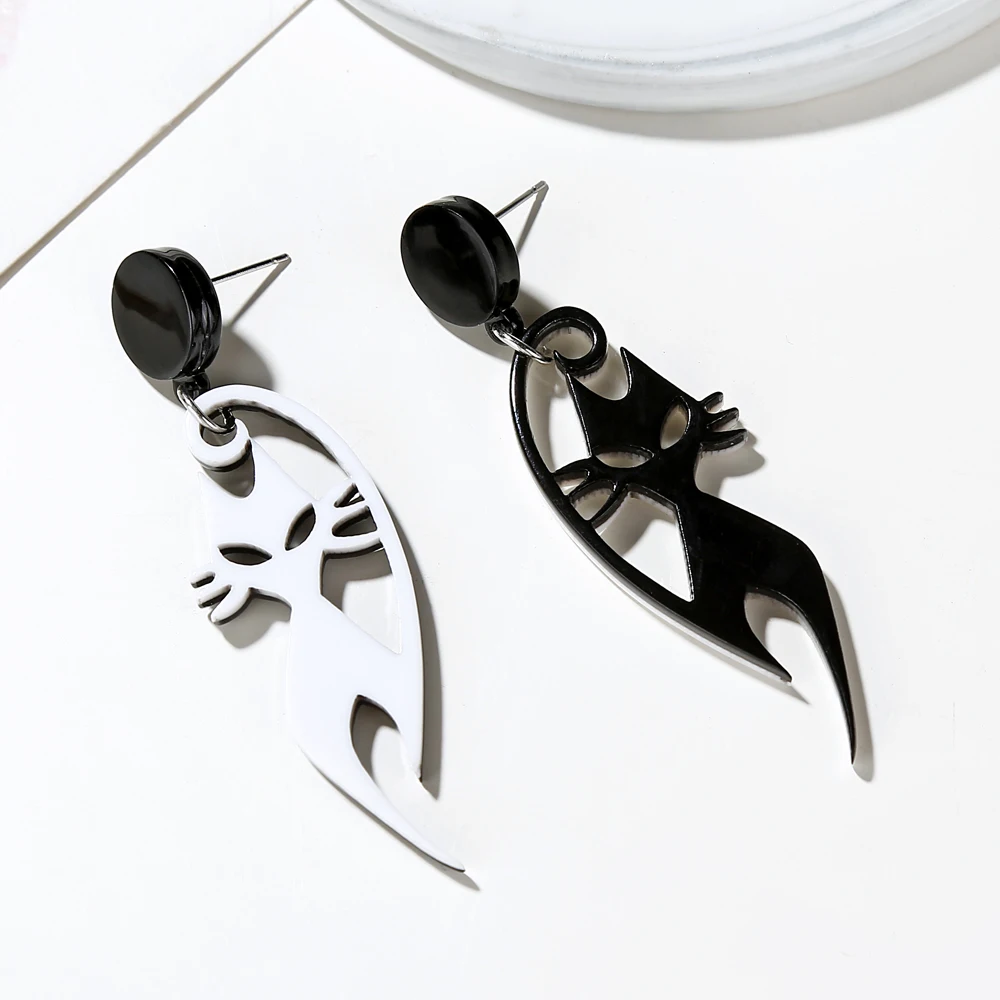 Женские акриловые висячие серьги YAOLOGE элегантные вечерние ювелирные изделия в