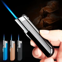 gas lighter metal jet butane torch turbo lighters new 2020 grinding wheel cigar cigarettes accessories smoking lighters