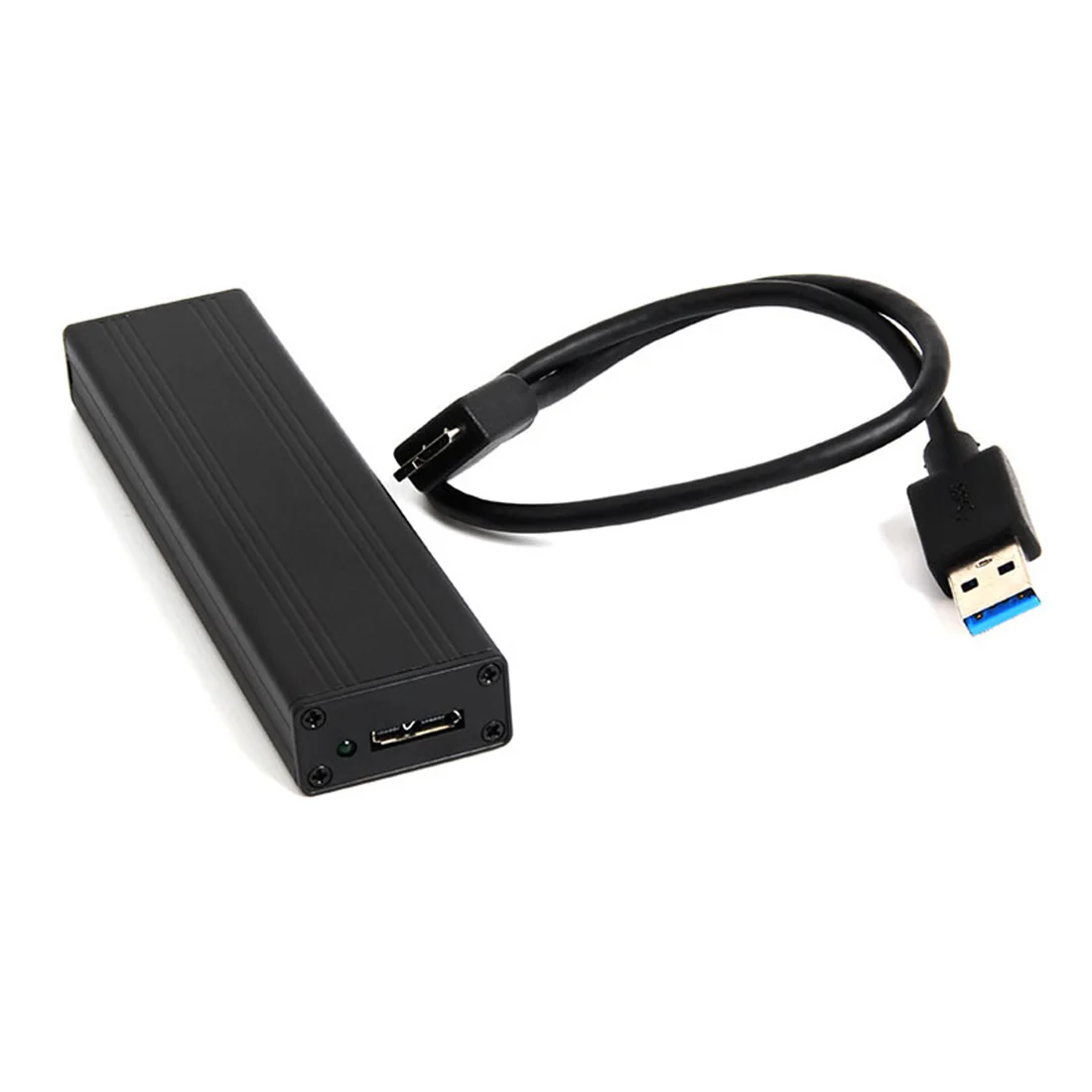 Aluminum Alloy USB 3.0 SSD Hard Disk Enclosure Converter for 2010 2011 MACBOOK AIR A1369 A1370 MAC SSD Adapter Mobile Box
