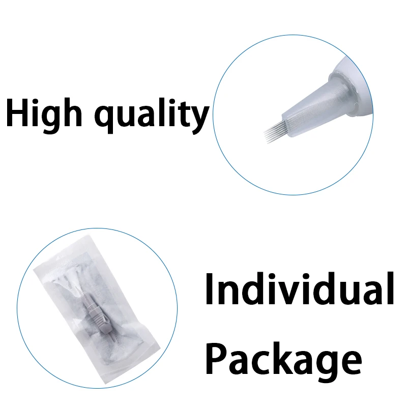 

Tattoo Needle Cartridge 200pcs for charmanent Liberty makeup device machine pen Microblading eyebrow lip face Permanent Makeup