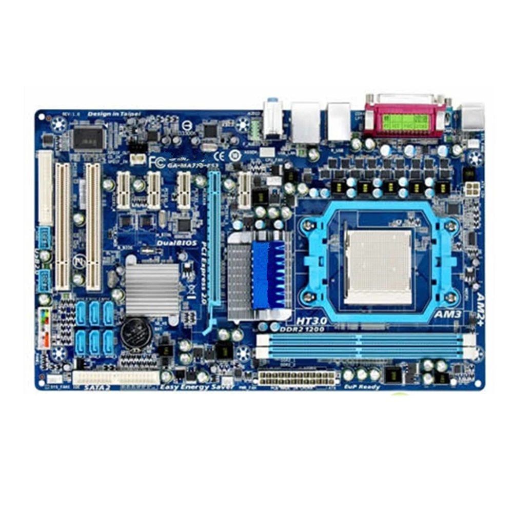 Для GIGABYTE GA MA770 ES3 для настольных ПК 770 разъем AM3 Phenom II/Athlon II DDR2 8 г используется в