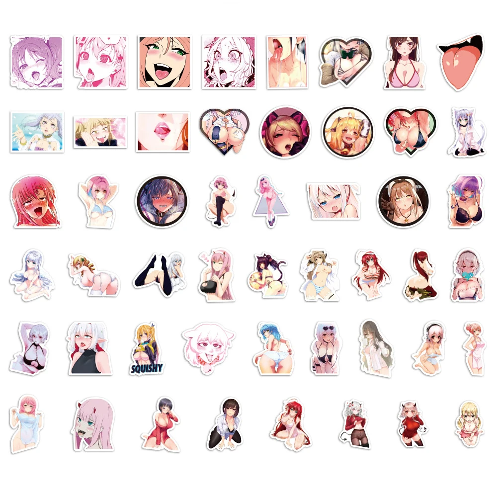 103050pcs sexy bunny girl stickers laptop guitar luggage fridge skateboard phone bike waterproof cool sticker decal kid toys free global shipping