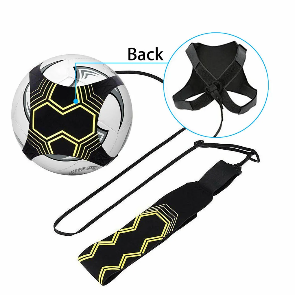 

Children Soccer Kick Trainer Kids Elastic Adjustable Soccer Football Kick Training Assistance Ball