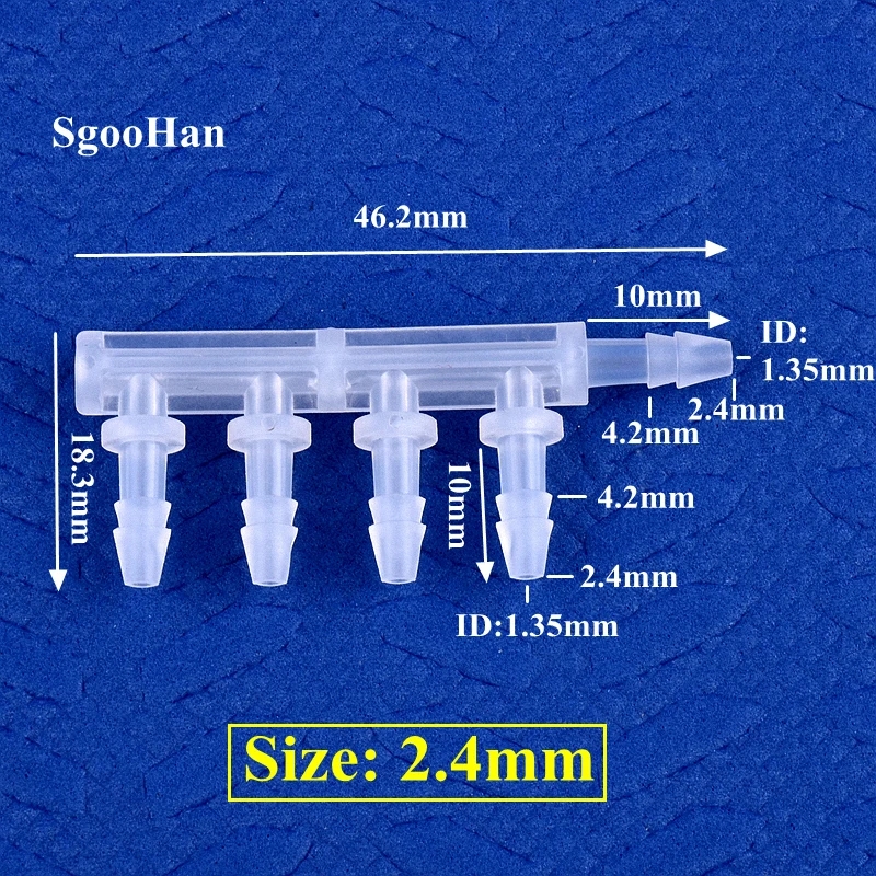 

SgooHan боковой 5-полосный соединитель для шланга 2.4~9.5мм