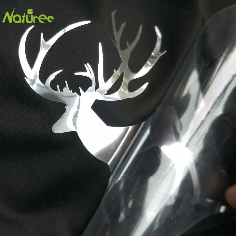 25cm*1m Heat Transfer Vinyl Silver Foil Metallic HTV Iron on for T-Shirt and Other Fabric heat transfer roll | Дом и сад
