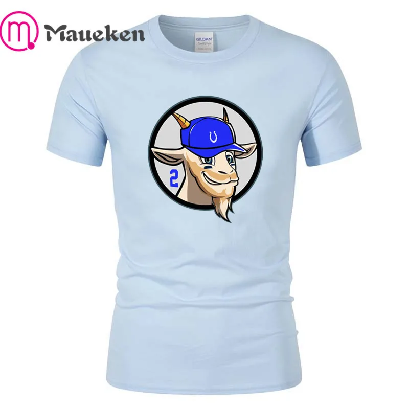 

2021 Carson Wentz 2 goat mvp Short Sleeve Streetwear Hip Hop Casual Fashion Tees Shirts Harajuku Summer Tops