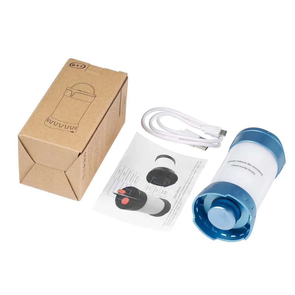 

HBD-CL06 3 Colors Waterproof USB Charging Outdoor Camping LED Lamp Emergency Lighting Long Lasting Lantern Hiking Light
