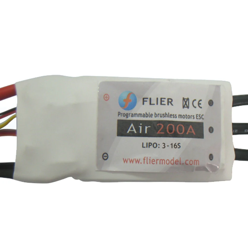 Flier 60V 200A HV ESC для бесщеточного двигателя радиоуправляемого вертолета | Игрушки и