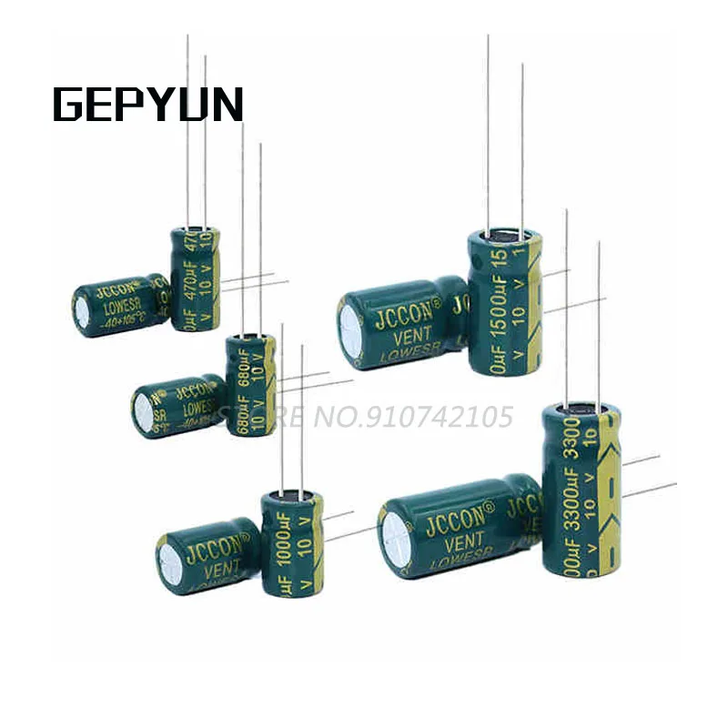 5-20 штук 6 3 v с алюминиевой крышкой 63В 100v 250v 400v 450v Low ESR высокочастотный алюминиевый