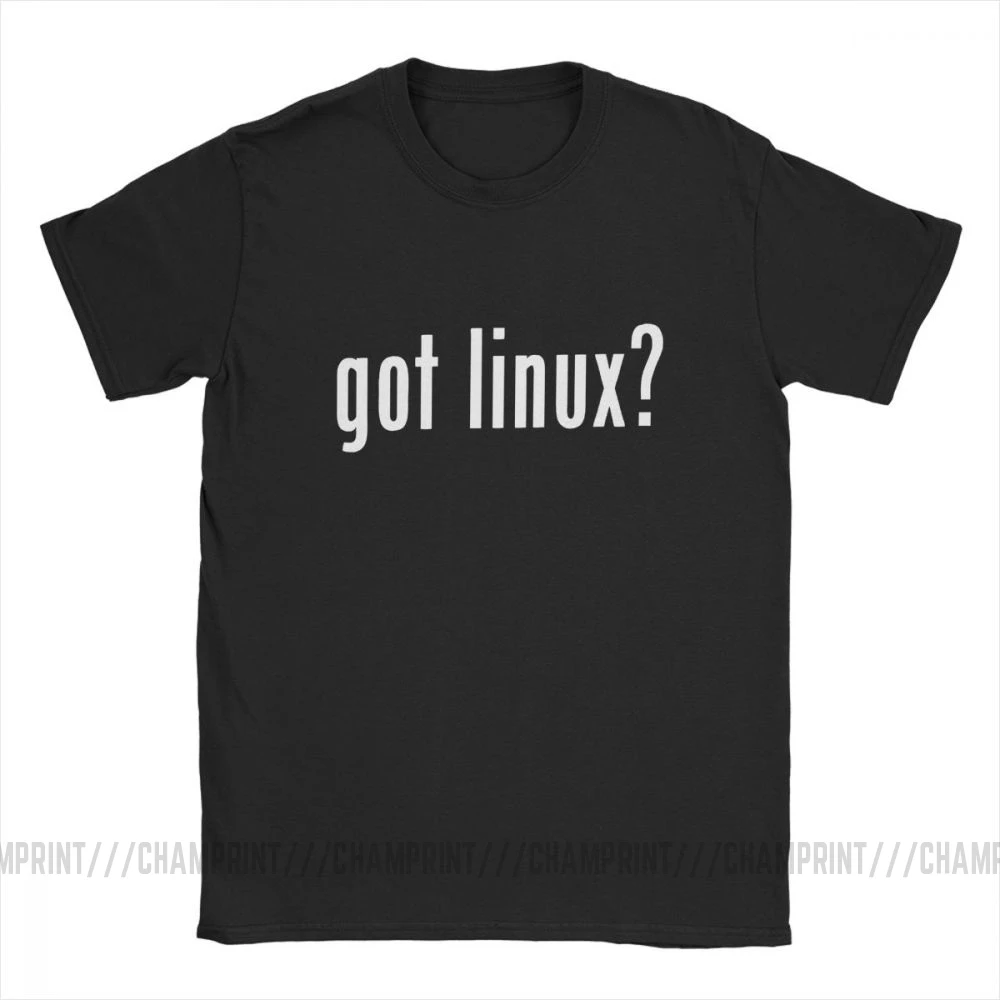 Got Linux Ubuntu Centos Geek Футболка мужская забавная футболка из чистого хлопка с круглым