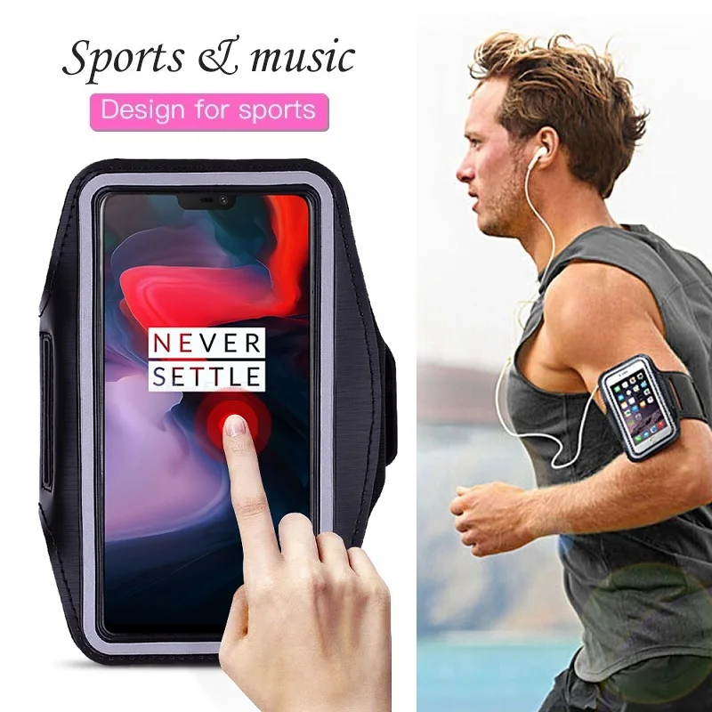 Спортивная Беговая сумка для телефона чехол One Plus Oneplus 7 Pro 6T 5T 3T 6 5 3 2 1 X на