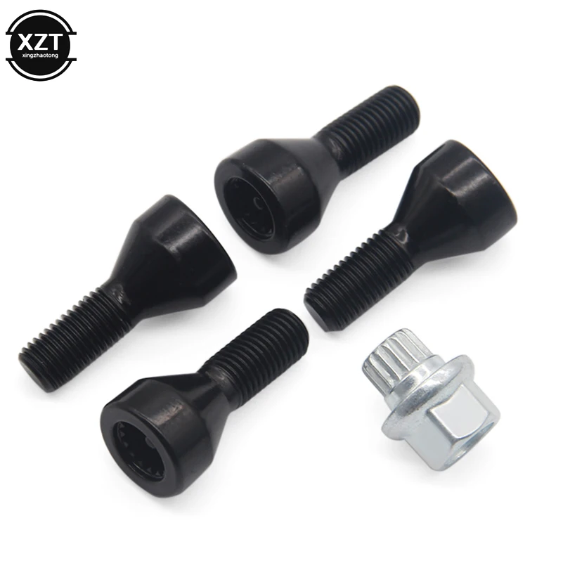 Ограничитель угла поворота колес из двух вещей черно болты для BMW 128i 135i 318i 323i 325i 328i