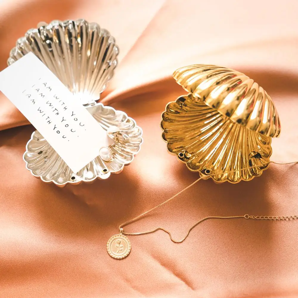 Популярные пластиковые украшения в форме ракушки|Коробки и ящики для хранения| |