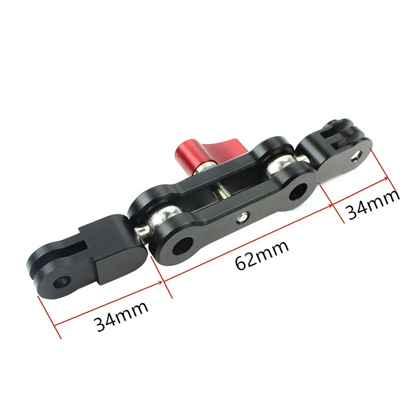 Аксессуары для камеры Go pro Алюминиевое Крепление с поворотом на 360 градусов Hero 10 9 8