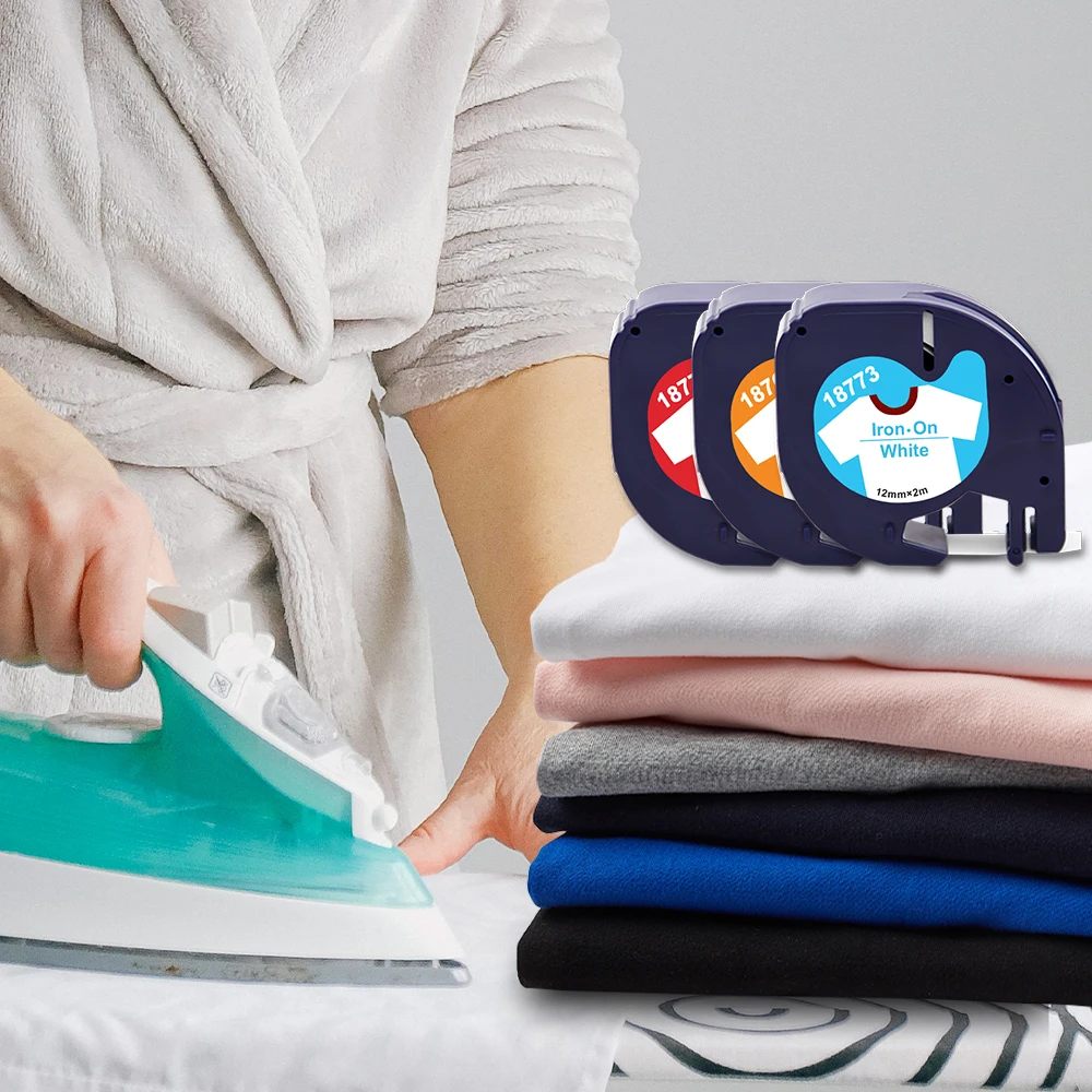 Лента для этикеток UniPlus железный утюг на ткани совместимый с DYMO Letratag 18771 18777 18775 100H