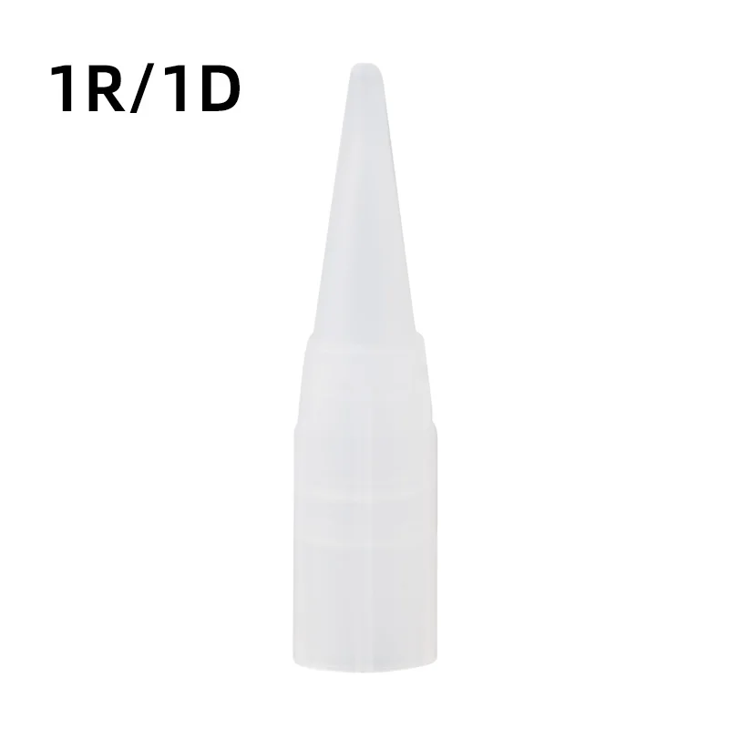 1RL caps 100 шт 1D/1R/3R/5R/5F/7F стерилизованные одноразовые иглы для перманентного макияжа татуировки иголки для бровей комплекты косметики для татуажа - Габаритные размеры: 1RL caps