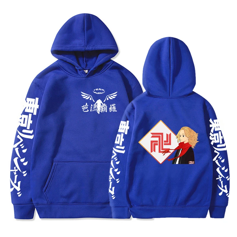 

Толстовка с капюшоном с рисунком Мстители из аниме Токио, мужские и женские пуловеры, топы, модный костюм Mikey Manjiro с принтом, куртка унисекс, у...