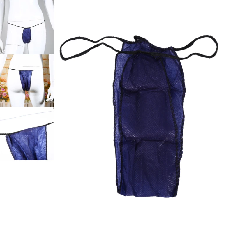 1 10 шт. одноразовые стринги из нетканого материала трусики без солнца массажные