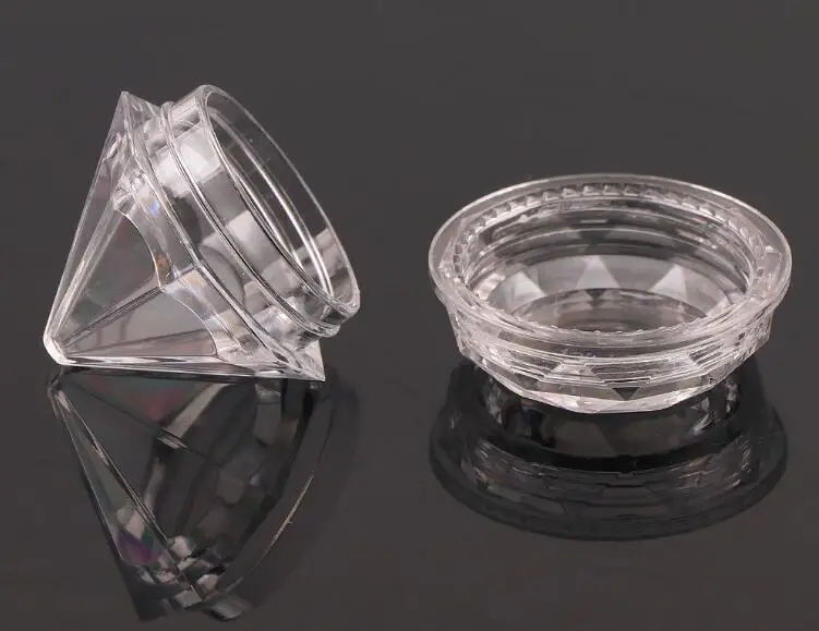 Пластиковая прозрачная коробка для крема 5 шт./лот путешествий хранения женских