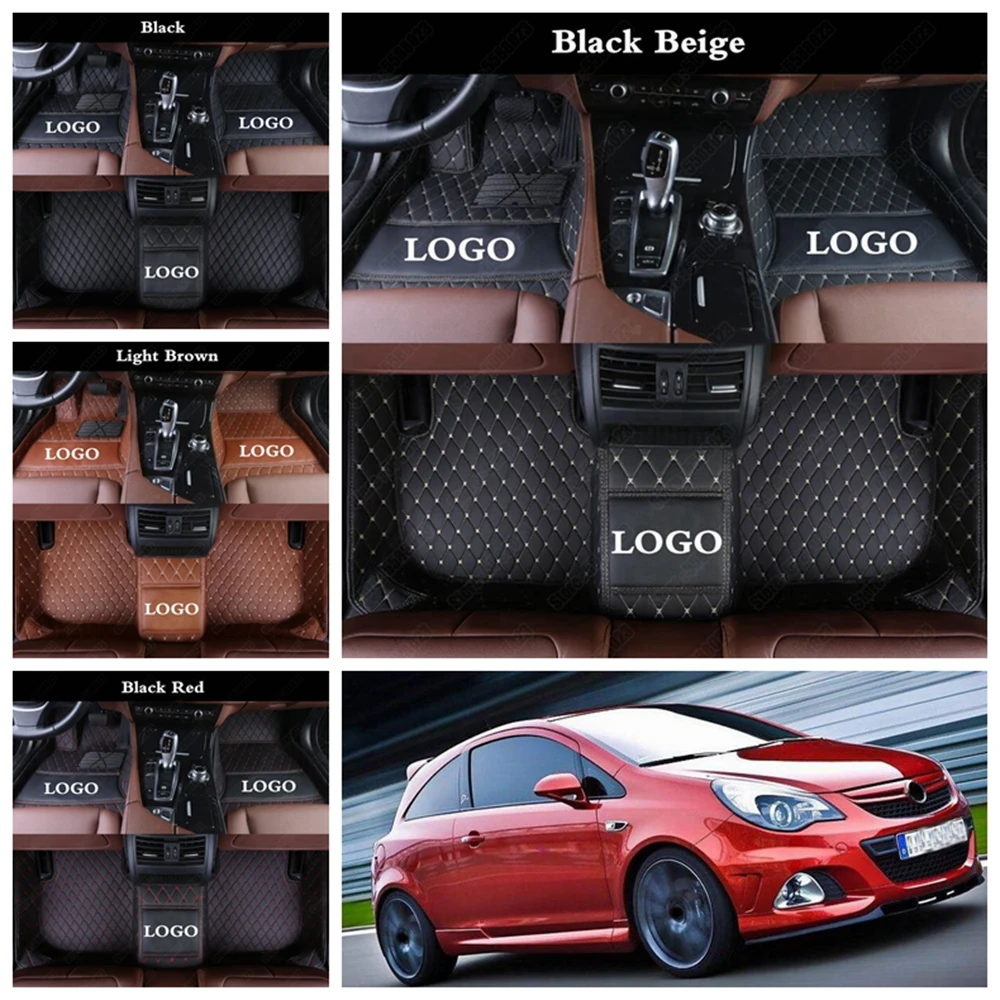 Всепогодные автомобильные коврики для Opel Astra Antara Vectra Zafira Insignia кожаные ковровые
