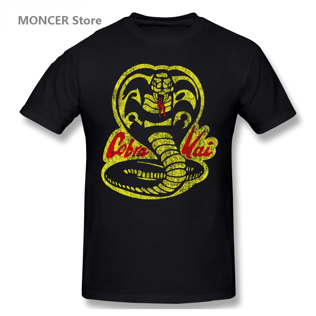 

Vintage Cobra Kai Retro 80s T Shirt Men/WoMen T-shirt Short Sleeve Graphics Tshirt Brands Tee Tops