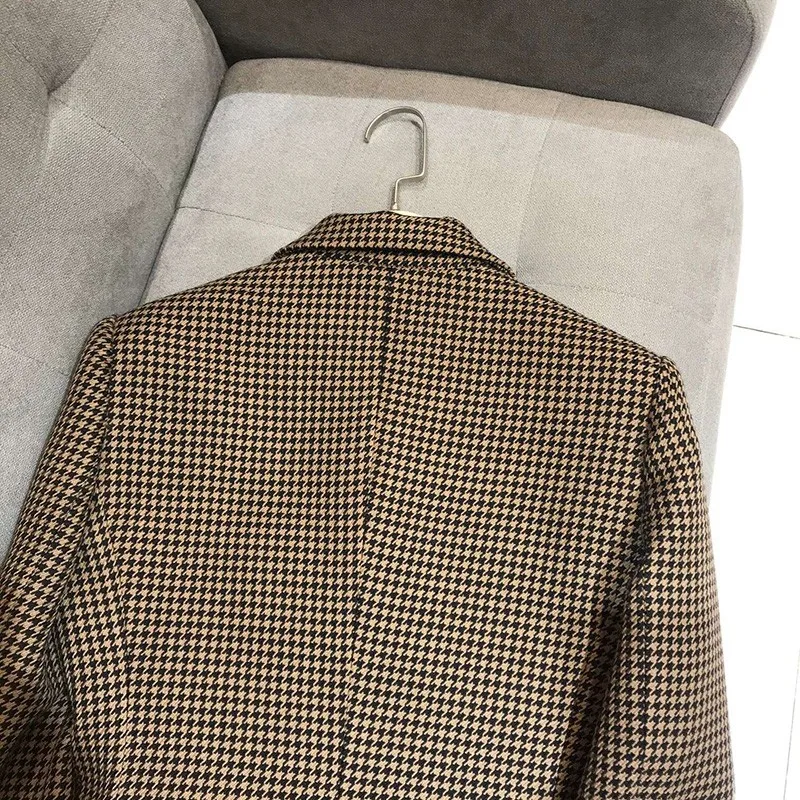 High Street Wool Tweed Jackets Suit Italy Fashion Designer Style Elegant Women Tops and High Waist Shorts Sell Separetly