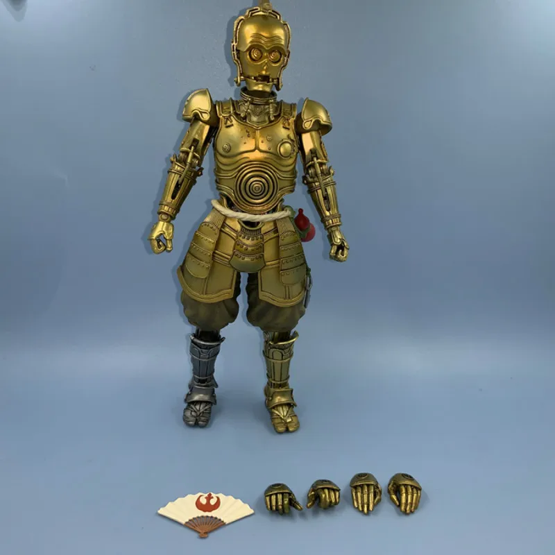 1/12 Оригинальная фигурка Bandai Star wars SHF C-3PO игрушка для детей игрушки | Игрушки и