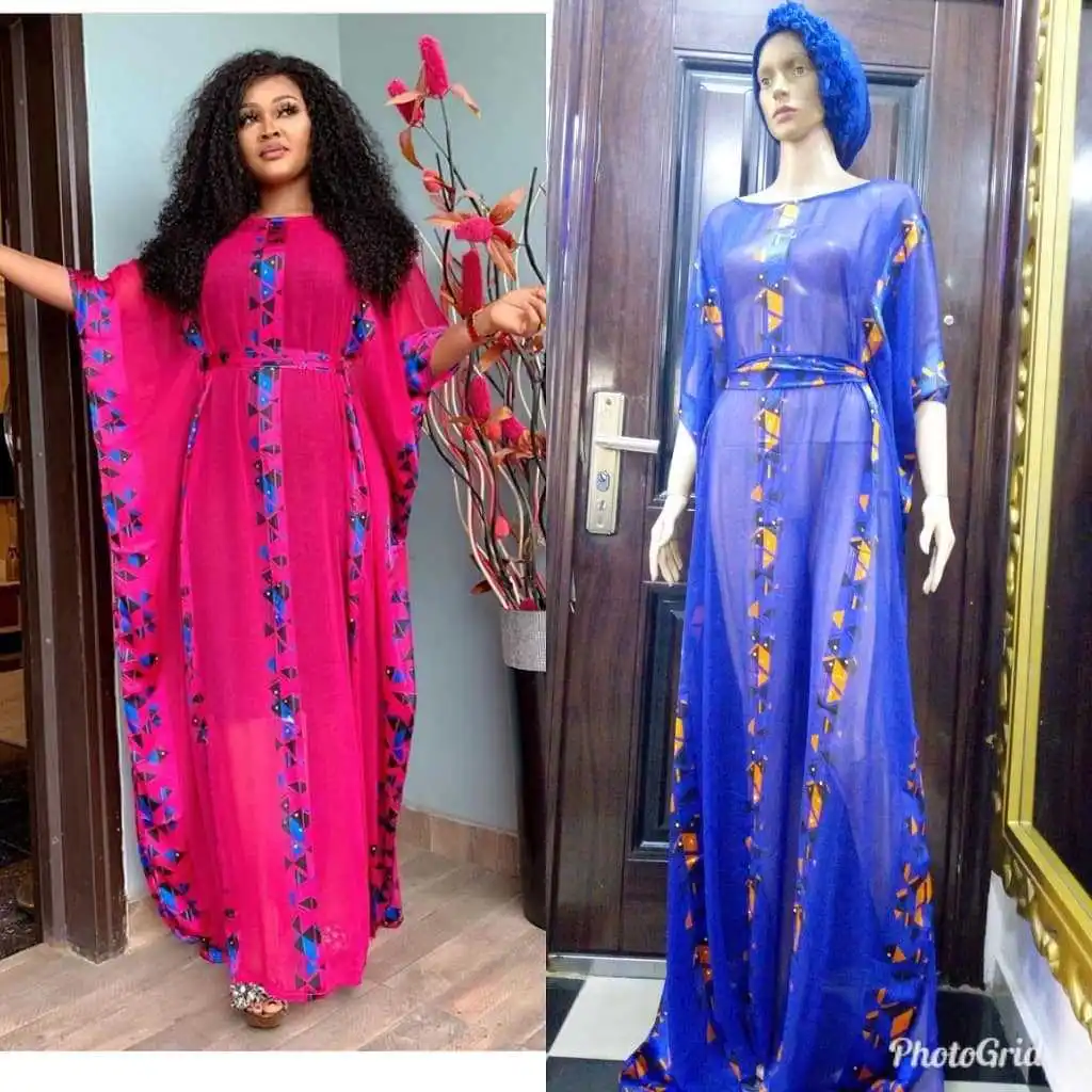 Африканские платья для женщин африканская одежда Дашики базин с цветочным