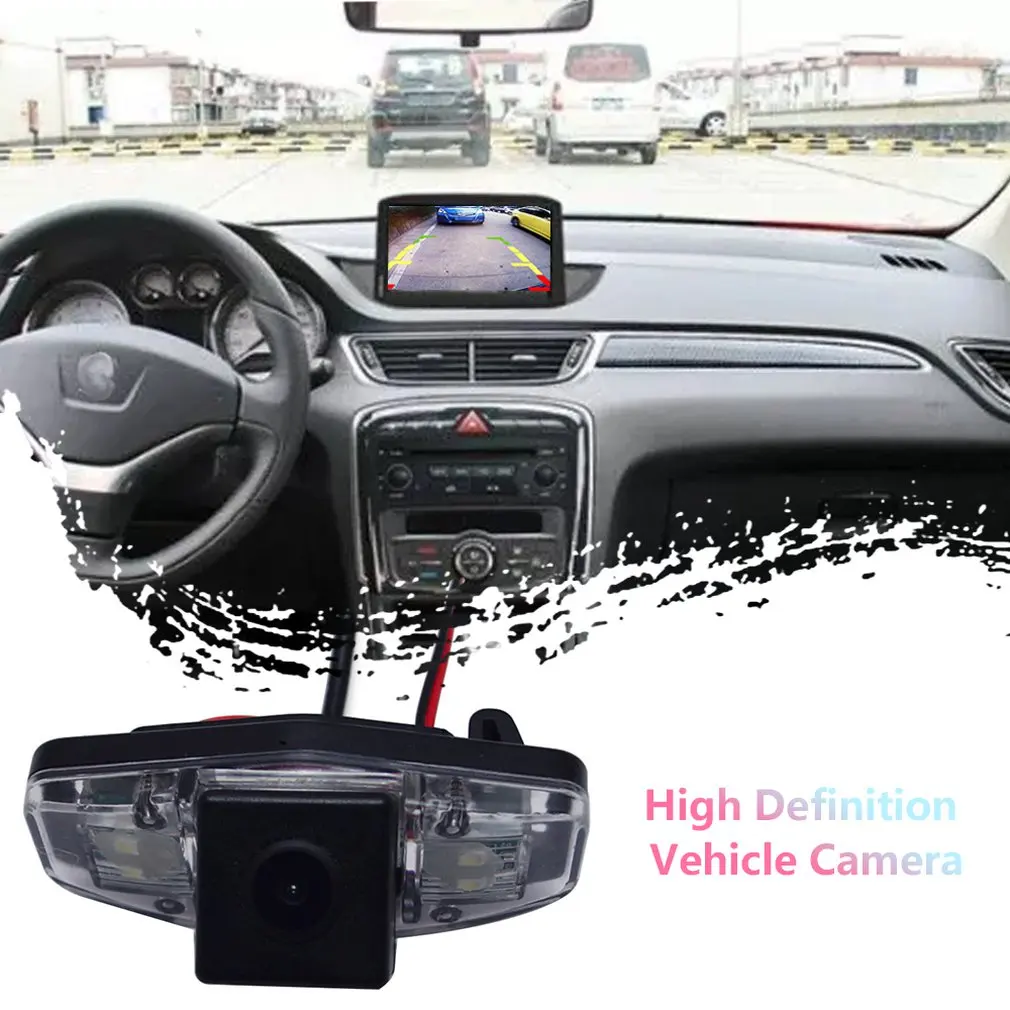 Универсальная камера HD Водонепроницаемая заднего вида аксессуары для Honda Accord 8