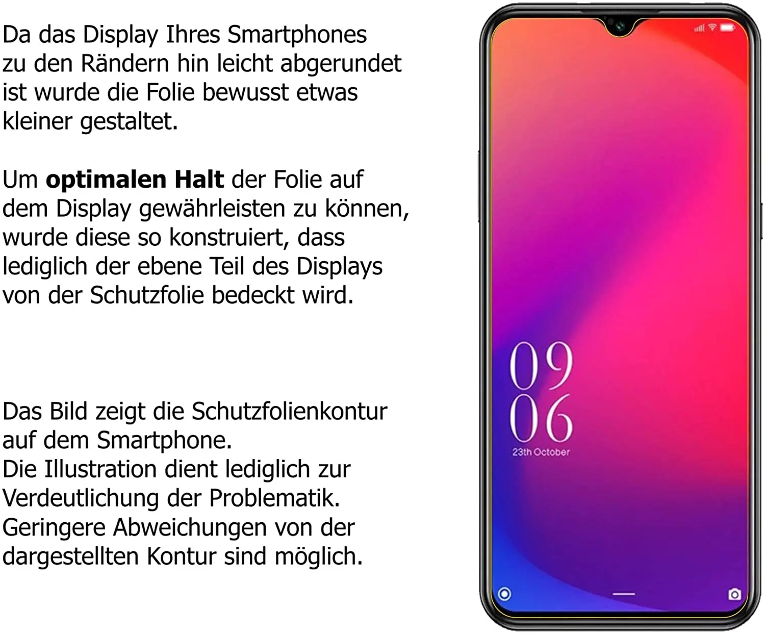 Закаленное стекло Для Doogee N20 /N20 Pro Защитное для экрана Y8C/Y8C защитная пленка