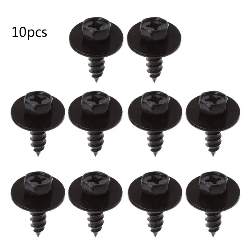 

Engine Cover Undertray Arch Torx Clips Fasteners 10x Torx Truss Head Tapping Fender Screws Suitable for Audi Volkswagen E8BC