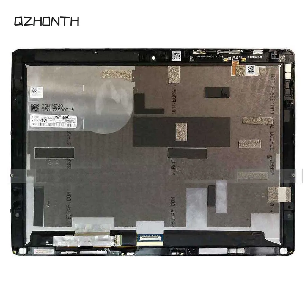 

Laptop For Dell Latitude 12 5285 LCD Display Touch Screen Assembly with Frame 1920x1280