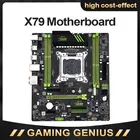 Материнская плата JINGSHA X79 LGA2011, MATX USB 3, 0 SATA3 PCI-E NVME M.2 SSD X79 LGA 2011, материнская плата 4 канала DDR3 до 64 ГБ