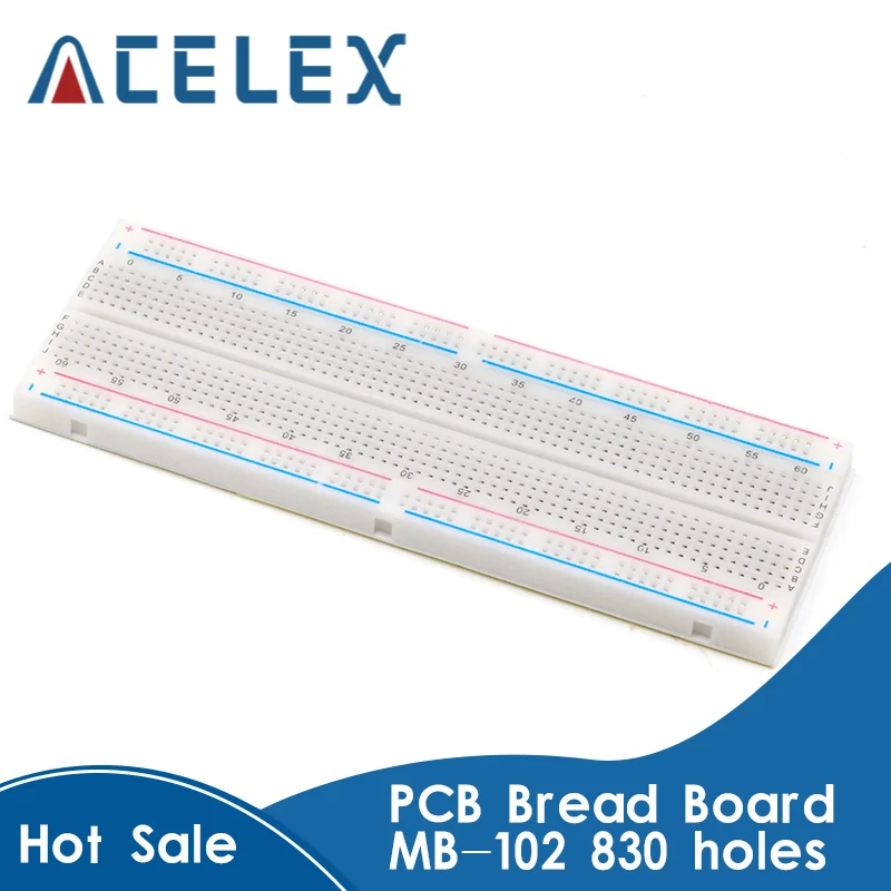 Бесплатная доставка! Макетная плата 10 шт./лот 830 точечная безпаяльная печатная