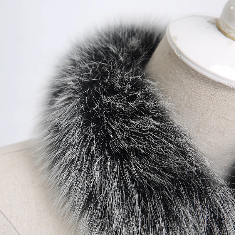 2020 зимние шарфы из лисьего меха новый европейский стиль женские натурального с