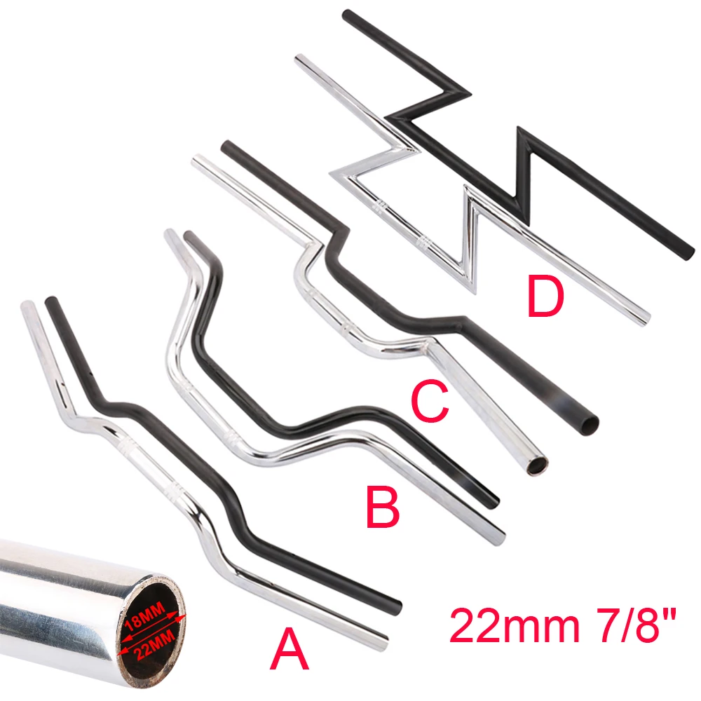 Мотоцикл Универсальный 22 мм 25 руль сопротивление прямая пользовательская ручка Z