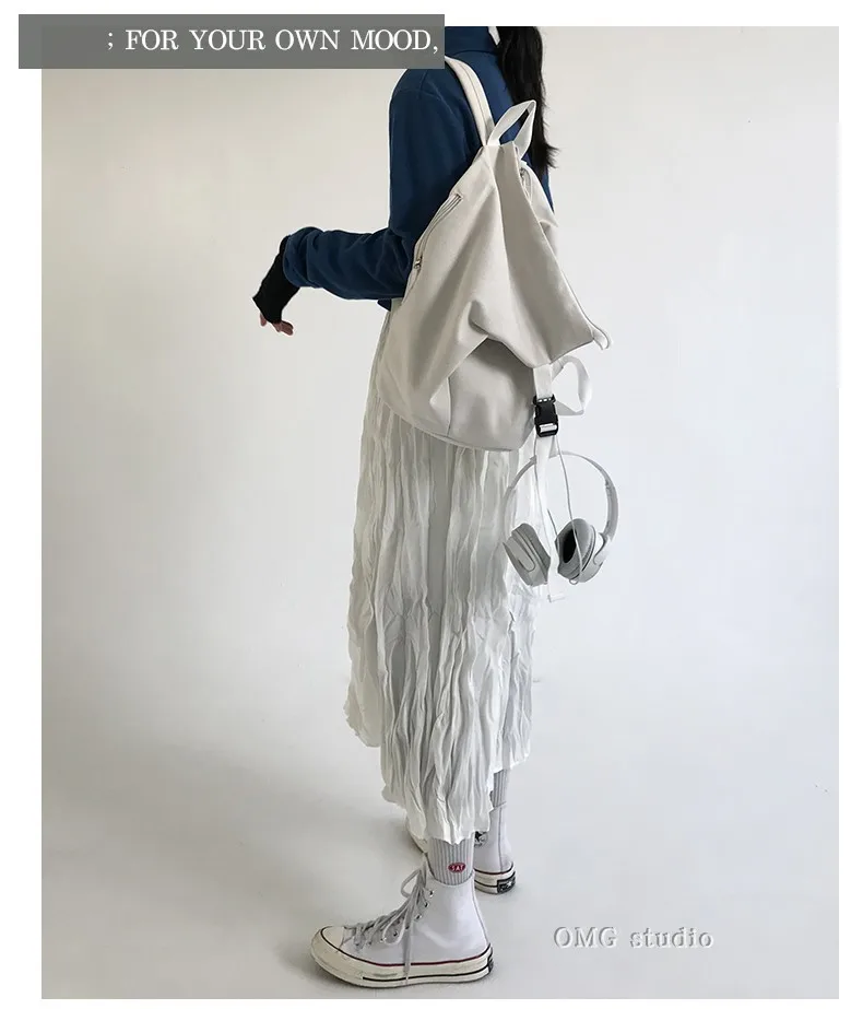 2020 Новый женский рюкзак простая индивидуальная Диагональная Сумка большая