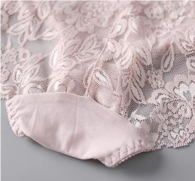 4 шт./упаковка женские кружевные трусы из натурального шелка