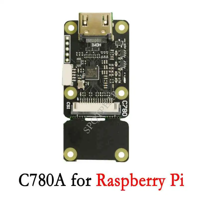 Камера Raspberry Pi HDMI-CSI 4 канала C780 для CM4 Поддержка аудио 1080P 60FPS V2 обновленная версия |
